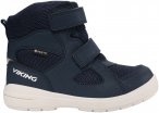 Viking Kinder Fun Warm GTX 2V Schuhe (Größe 24, blau)