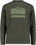 CMP Kinder Longsleeve (Größe 98, oliv)
