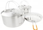 GSI Glacier Stainless Troop Kochgeschirr Set (Größe ONE SIZE, silber)