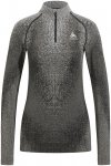 Odlo Damen Blackcomb Eco Half Zip Longsleeve (Größe XL, schwarz)