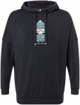 Super.Natural Damen Snow Cat Hoodie (Größe XS, schwarz)