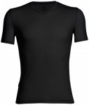 Icebreaker - Anatomica S/S V - Merinounterwäsche Gr M schwarz