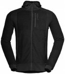 Norrøna - Falketind Alpha120 Zip Hood - Fleecejacke Gr XXL schwarz