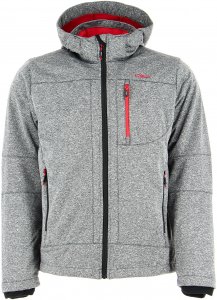 CMP M Jacket Zip Hood Softshell Melange | Größe 58,48,54,56,60,46,50,52 | Herren Freizeitjacke