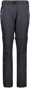 CMP W Zip Off Pant Stretch Polyester | Damen Hose