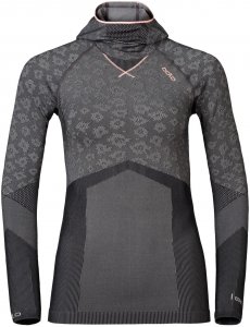 Odlo W Shirt L/S With Facemask Blackcomb Evolution Warm | Damen Langarm-Shirt