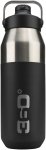 360 Degrees Sip Cap Vacuum Insulated Bottle 750ml Schwarz | Größe 750 ml |  Be