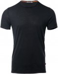 Aclima M Lightwool 140 T-shirt Schwarz | Größe XL | Herren Kurzarm-Shirt