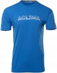 Aclima M Lightwool Tee Logo Blau | Herren Kurzarm-Shirt
