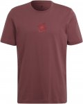 Adidas Five Ten Logo Tee M Rot | Herren Kurzarm-Shirt