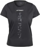 Adidas Terrex Agravic Shirt W Schwarz | Größe XS | Damen Kurzarm-Shirt
