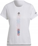 adidas Terrex Agravic Shirt W Weiß | Größe XS | Damen T-Shirt