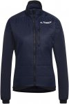 Adidas Terrex Hybrid Insulation Jacket W Blau | Größe M | Damen Anoraks