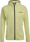 Adidas Terrex Skyclimb Fleece Jacket M Gelb | Größe XXL | Herren Anorak