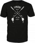 Alprausch M Fondue Rules T-shirt Schwarz | Herren Kurzarm-Shirt