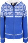 Alprausch W Pischtevreni Knitted Zip-hoodie Blau | Größe XL | Damen Anorak