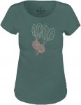 Alprausch W Radiesli T-shirt Grün | Größe XL | Damen Kurzarm-Shirt