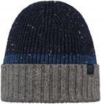 Barts M Menden Beanie Colorblock / Blau | Größe One Size | Herren Kopfbedeckun