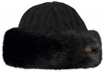 Barts W Fur Cable Bandhat Schwarz | Größe One Size | Damen Kopfbedeckung