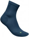 Bauerfeind M Run Ultralight Mid Cut Socks Blau | Größe EU 44-46 | Herren Kompr