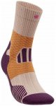 Bauerfeind W Trail Run Mid Cut Socks Beige / Orange | Größe EU 35-38 | Damen K