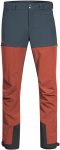 Bergans Bekkely Hybrid M Pants Colorblock / Rot | Herren Softshellhose
