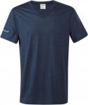 Bergans Bloom Wool M Tee Blau | Herren T-Shirt
