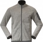 Bergans Kamphaug Knitted M Jacket Grau | Größe L | Herren Outdoor Jacke