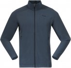 Bergans M Finnsnes Fleece Jacket Blau | Größe XXL | Herren Anorak