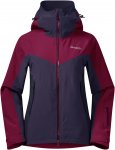 Bergans Oppdal Insulated W Jacket Colorblock / Blau / Lila | Damen Ski- & Snowbo