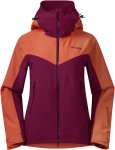 Bergans Oppdal Insulated W Jacket Colorblock / Lila / Orange | Damen Ski- & Snow