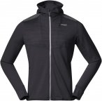 Bergans Rabot Active Mid Hood M Jacket Schwarz | Herren Outdoor Jacke