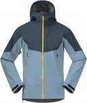 Bergans Senja Hybrid Softshell M Jacket Colorblock / Blau | Größe XXL | Herren