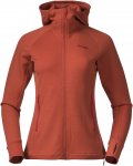 Bergans Ulstein Wool Hood W Jacket Orange | Größe M | Damen Ponchos & Capes