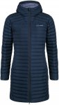 Berghaus W Nula Micro Long Insulated Jacket Blau | Größe S - 10 | Damen Anorak