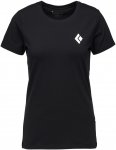 Black Diamond W Equipment For Alpinists Tee Schwarz | Damen Kurzarm-Shirt