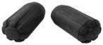 Black Diamond Z-pole Rubber Tip Protectors 2-pack Schwarz | Größe One Size |  