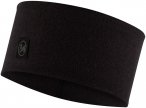 Buff Merino Wide Headband Schwarz | Größe One Size |  Kopfbedeckung