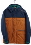 Burton M Mb Covert Jacket Slim Colorblock / Blau / Braun | Herren Ski- & Snowboa