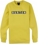 Burton M Vault Crew Gelb | Größe S | Herren Sweater