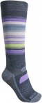 Burton W Performance Midweight Sock Gestreift / Blau | Größe M/L | Damen Socke