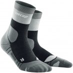 Cep M Hiking Compression Light Merino Mid Cut Socks Grau | Größe III | Herren 