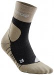 Cep M Hiking Compression Merino Mid Cut Socks Beige / Grau | Größe III | Herre