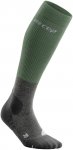 Cep M Hiking Compression Merino Socks Grau / Grün | Größe III | Herren Kompre