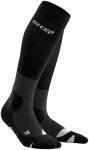 Cep M Hiking Compression Merino Socks Grau / Schwarz | Größe IV | Herren Kompr