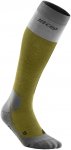 Cep M Hiking Light Merino Compression Socks Tall Grau / Grün | Größe V | Herr