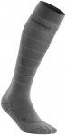 Cep M Reflective Compression Socks Tall Grau | Herren Kompressionssocken