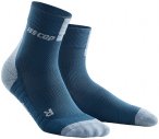 CEP M Short Socks 3.0 Blau / Grau | Größe III | Herren Laufsocken