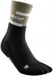 Cep M The Run Compression Socks Mid Cut Colorblock / Schwarz | Größe III | Her