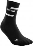 Cep M The Run Compression Socks Mid Cut Schwarz | Größe III | Herren Kompressi